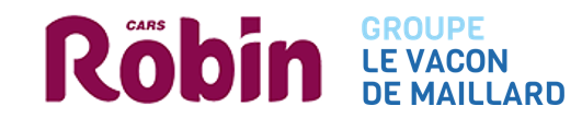 Logo de l'exploitant Cars Robin (Groupe Le Vacon de Maillard)