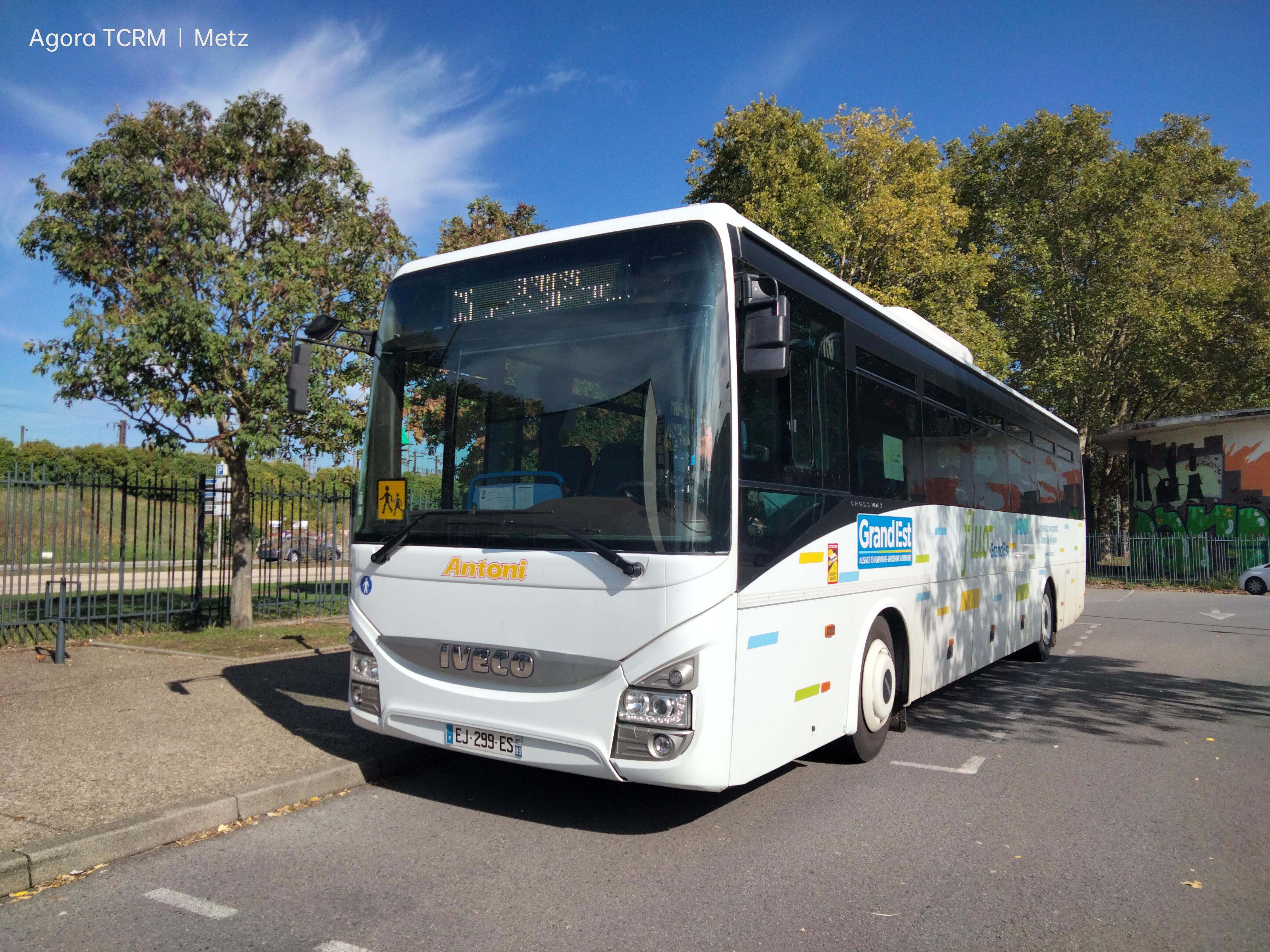 Iveco Bus Crossway Pop Sans Numéro - TC Infos